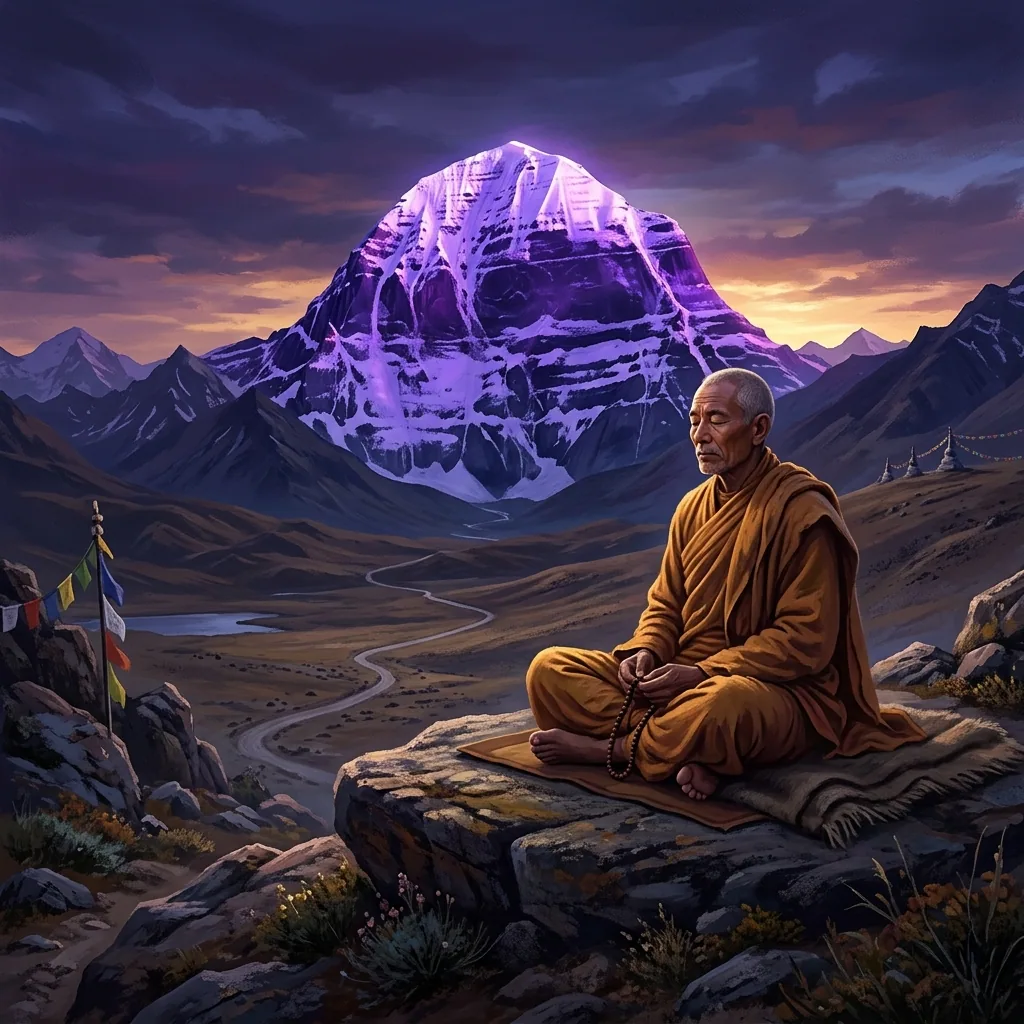 Mount Kailash at Twilight
